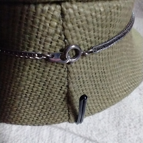 Silvertone blessed necklace christian catholic religious positivity affirmation - Picture 2 of 3